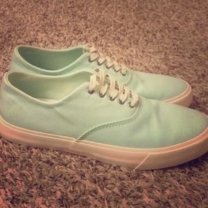 Sperry's blue/green shoes only worn once!